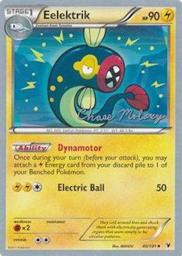 Elektrik Pokemon card
