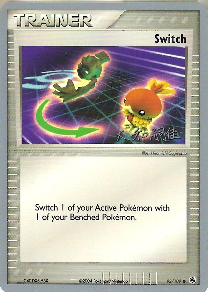 Switch Pokemon card