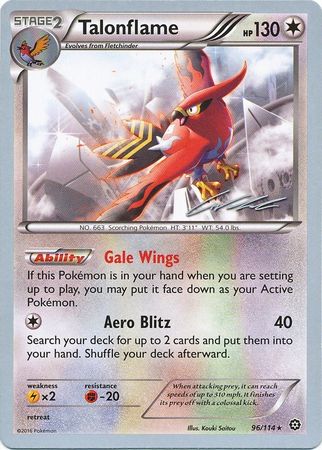 Talonflame - Ninja Blitz (2016) 96